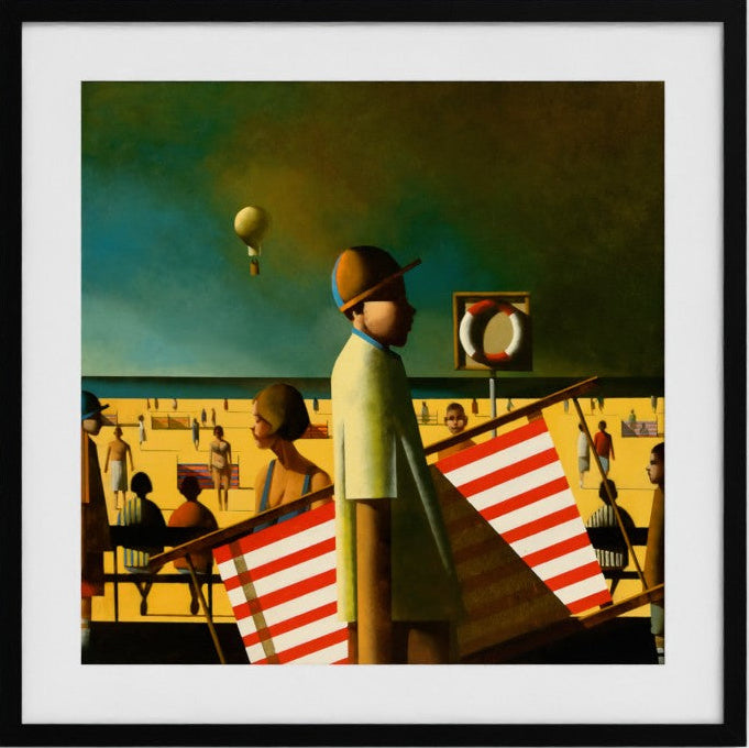 Deckchair By Stephen Mangan Print