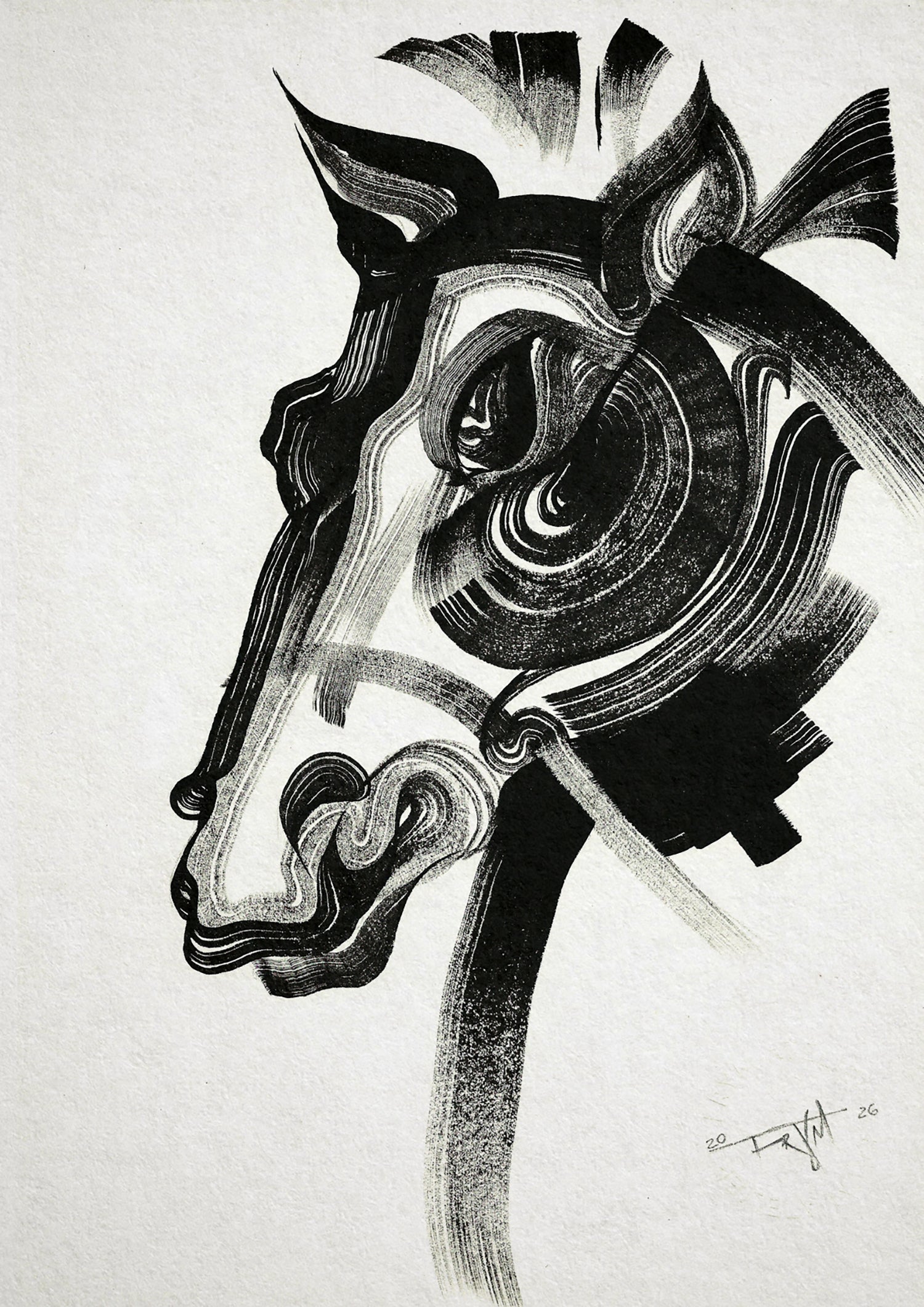 Original artwork | Horse No.1 | The FRYM