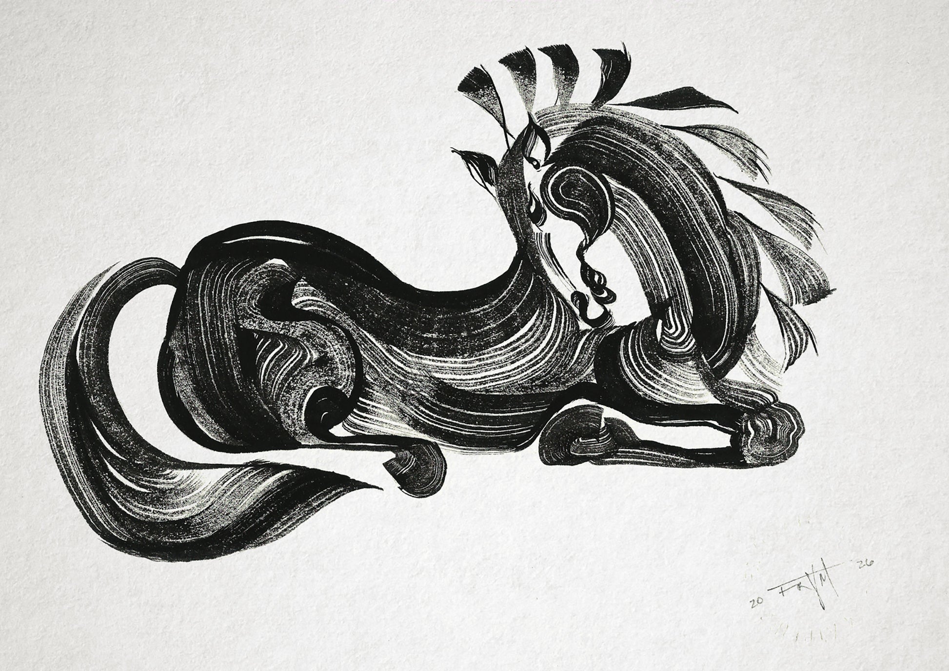 Original artwork | Horse No.4 | The FRYM