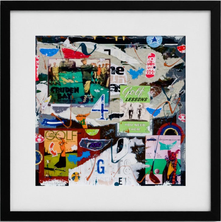 Golf I By Colin Brown Print