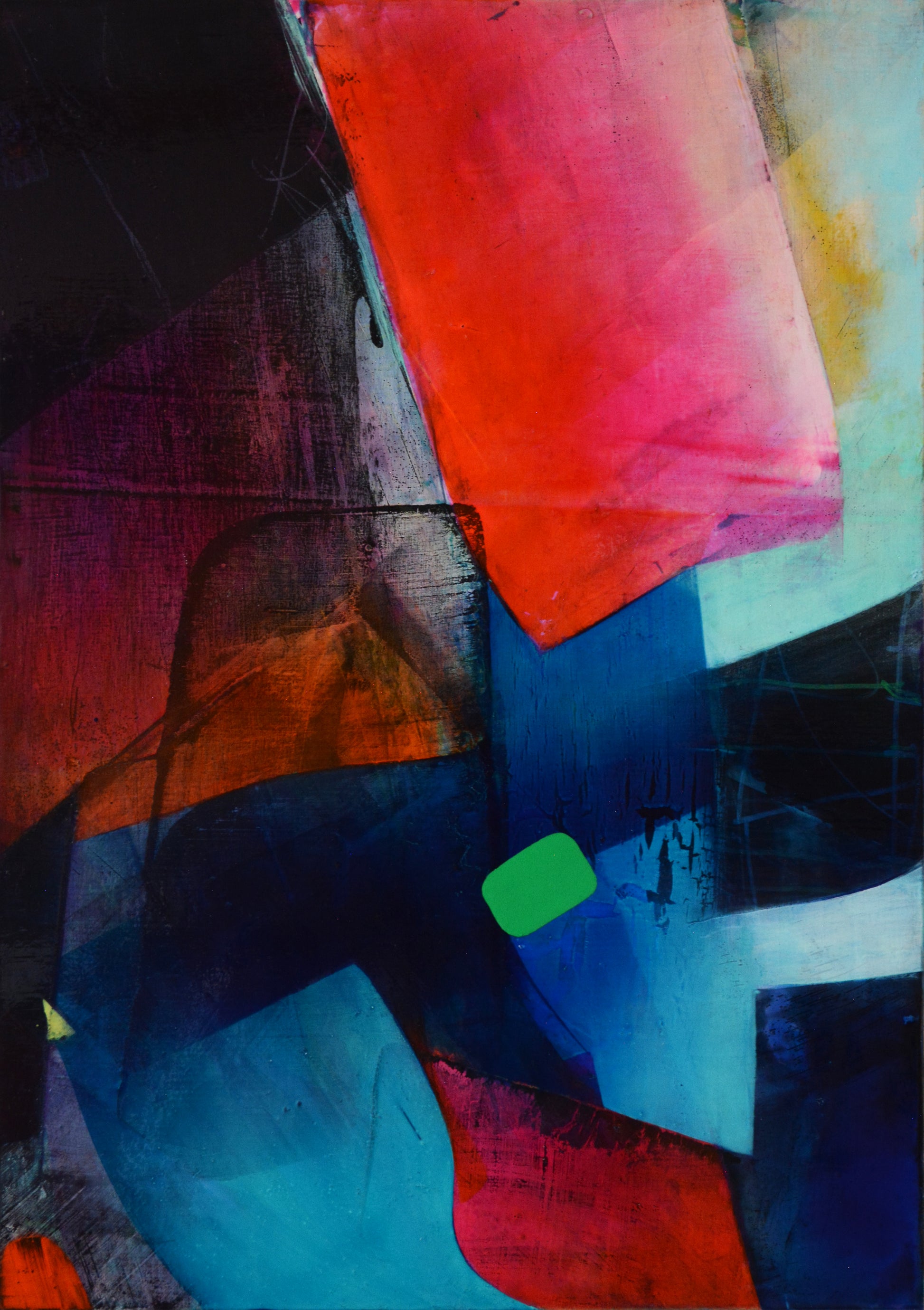 Original artwork | I can't see all the way through but there's something there | Kimbal Bumstead