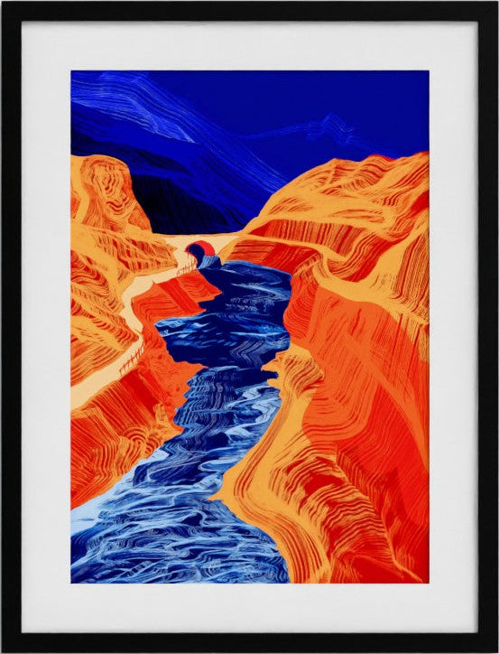 River Cabril By The FRYM Print