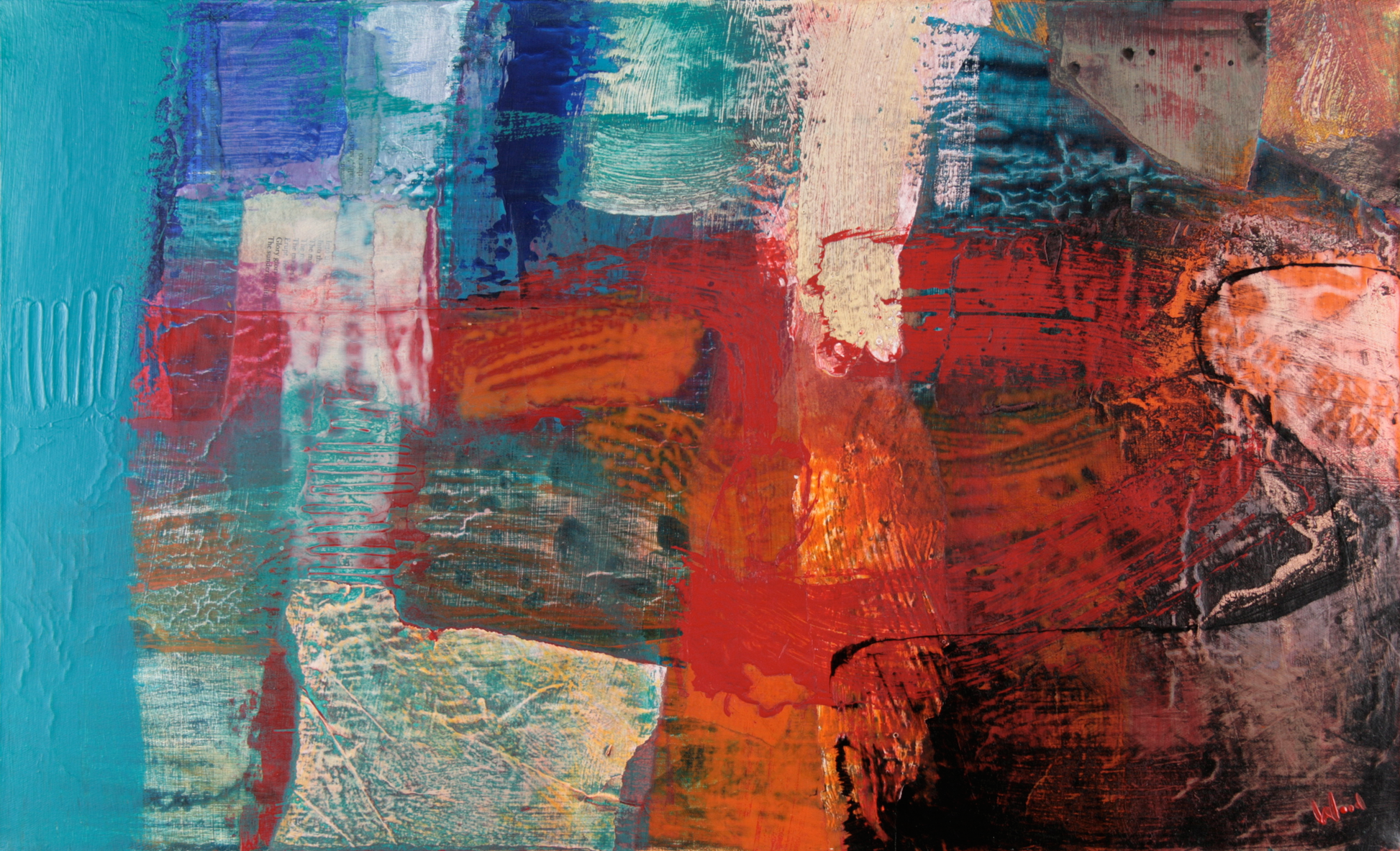 Original artwork | So this is where we are | Christopher Wood