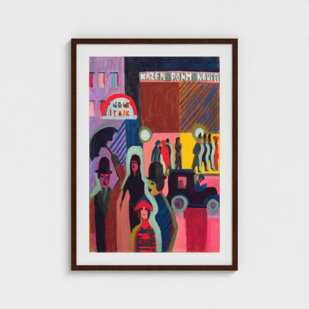 Store in the Rain | Ernst Ludwig Kirchner