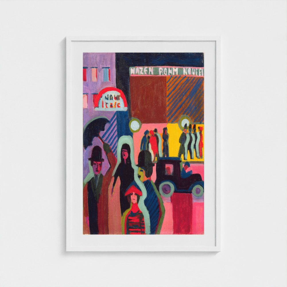 Store in the Rain | Ernst Ludwig Kirchner