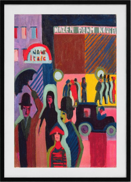 Store in the Rain | Ernst Ludwig Kirchner