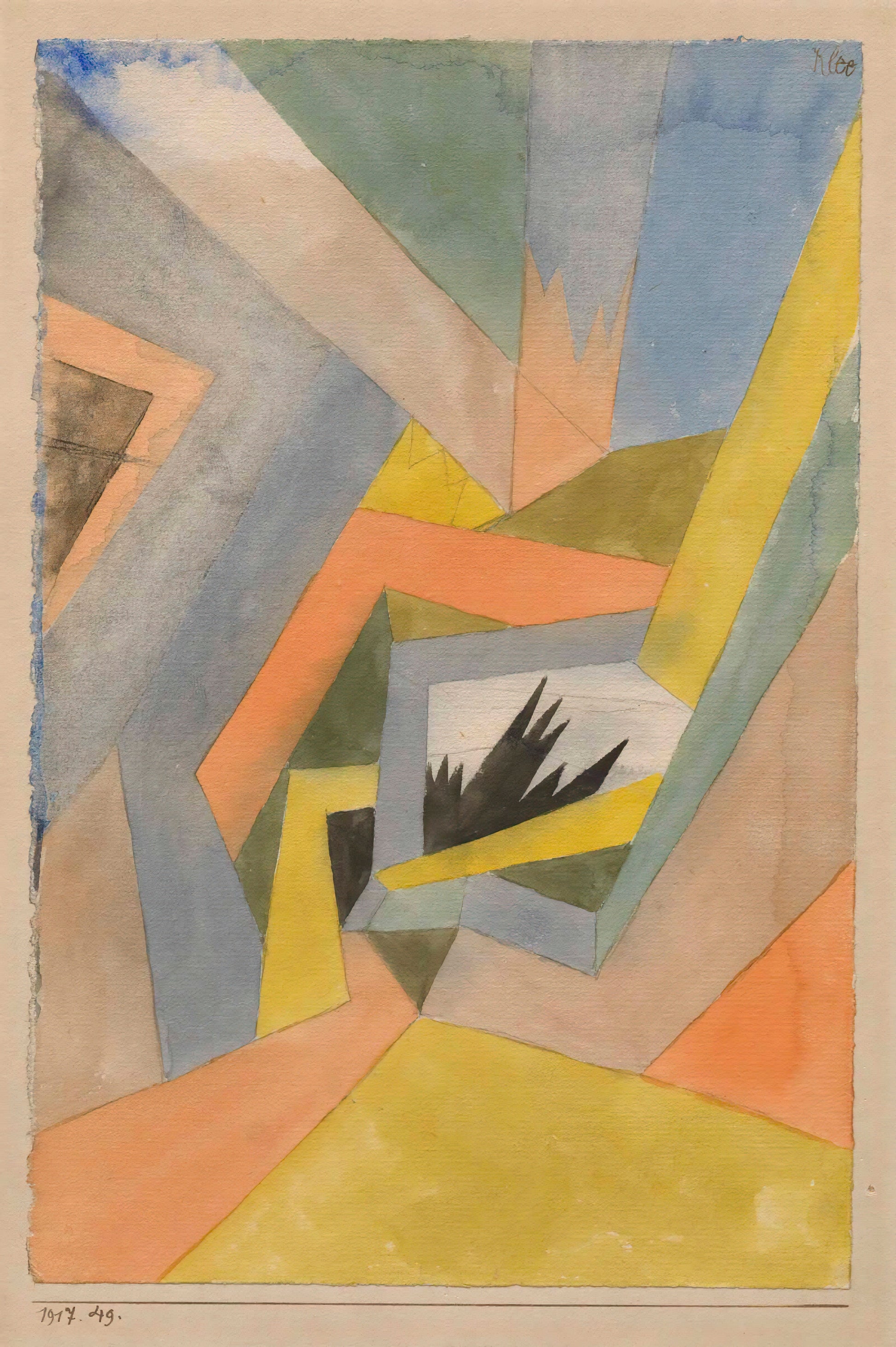 The Idea of Firs | Paul Klee