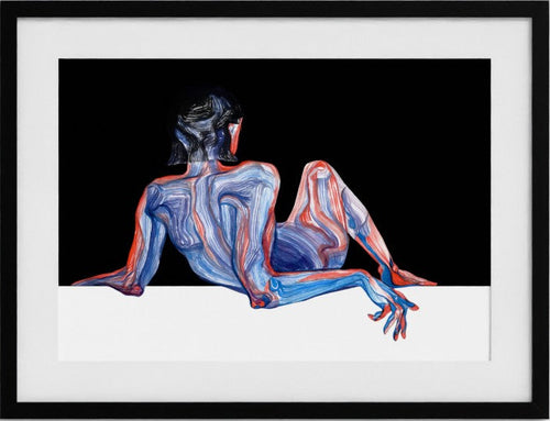 The Lady In The Window By The FRYM Print