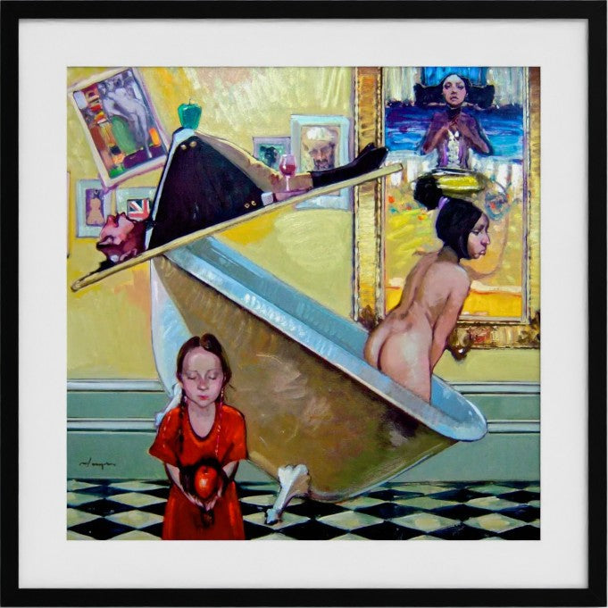 Topsy Turvy By Joe Hargan Print