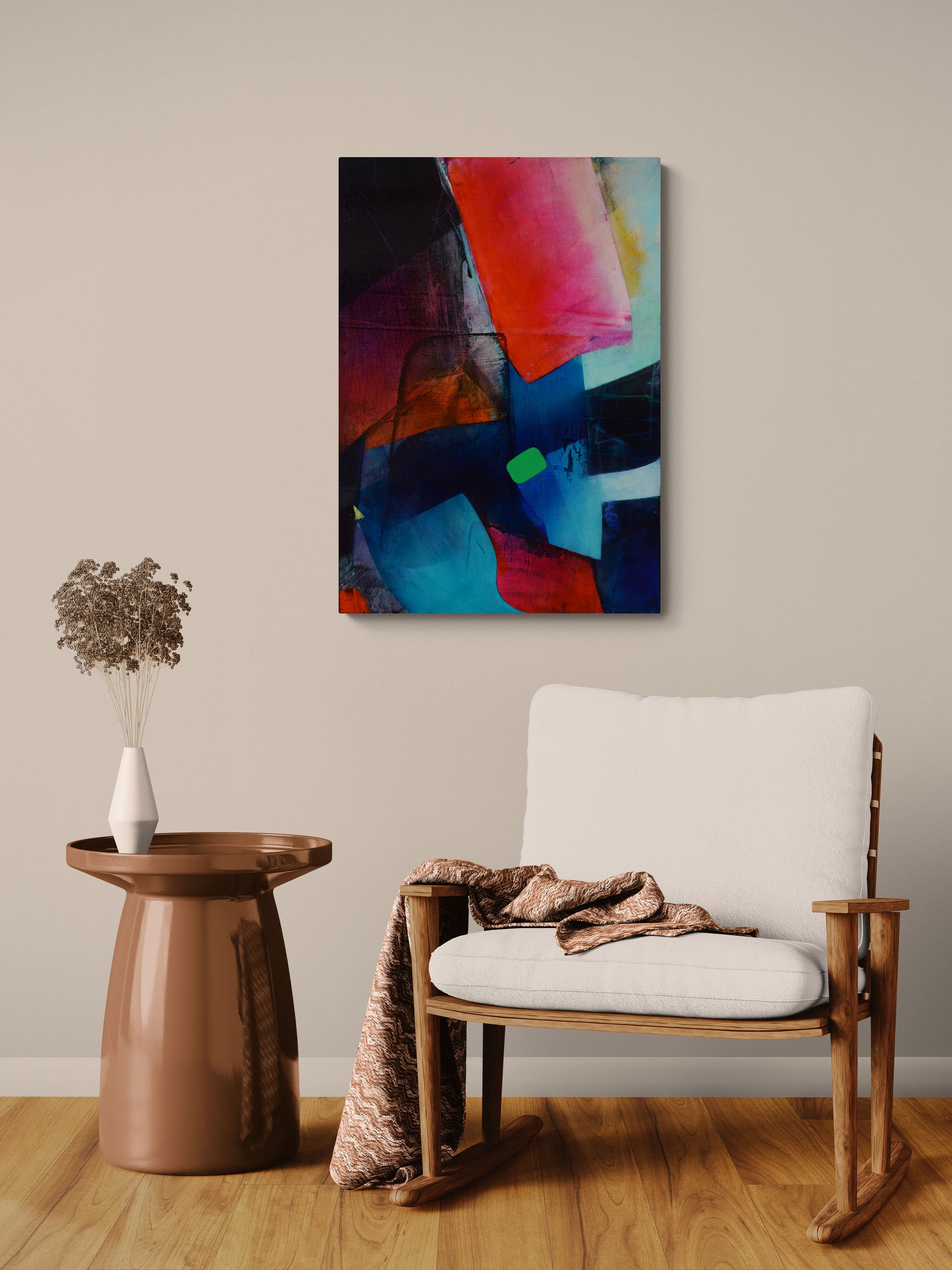 Original artwork | I can't see all the way through but there's something there | Kimbal Bumstead