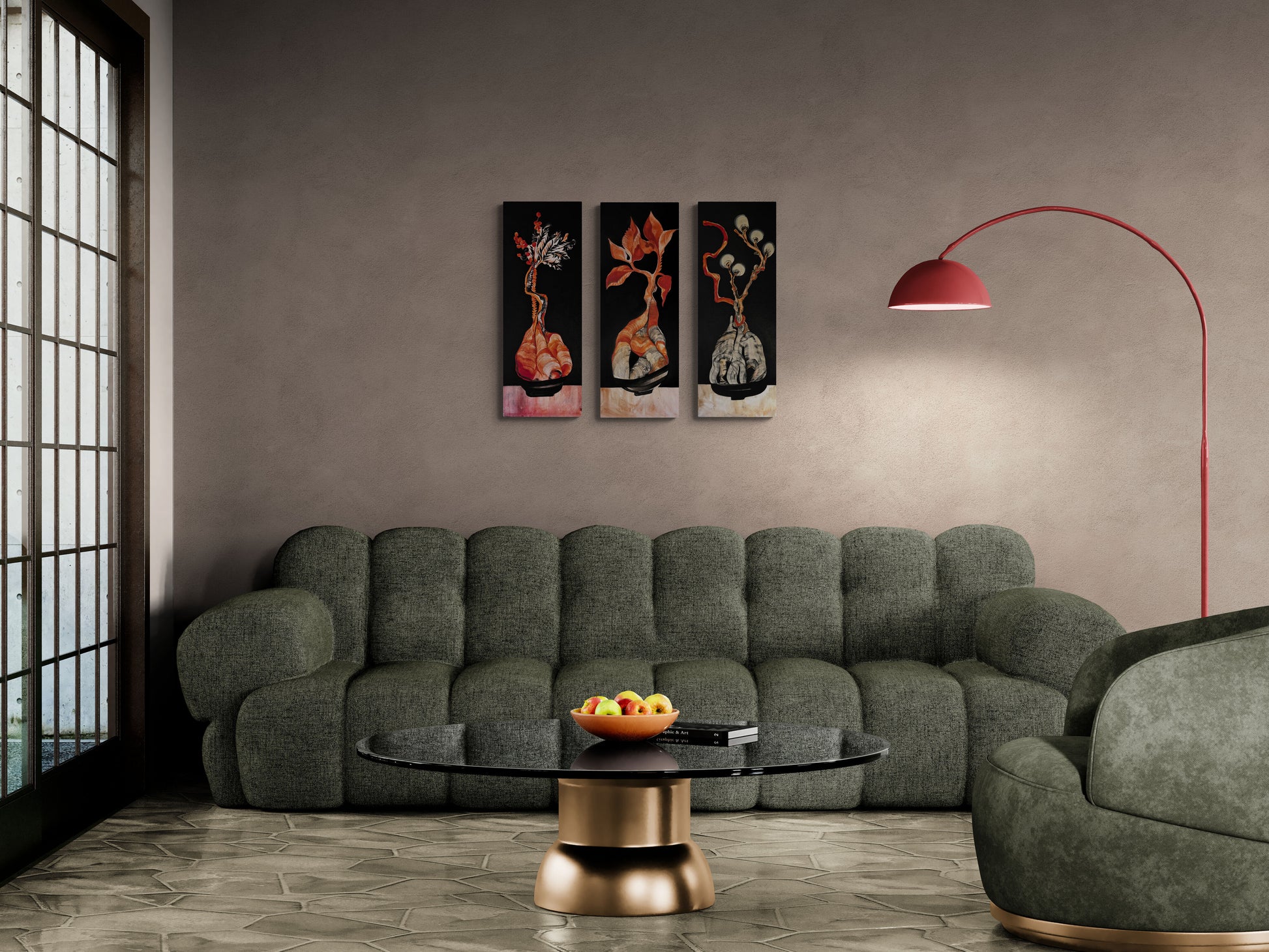 Original artwork | Triptych | The FRYM