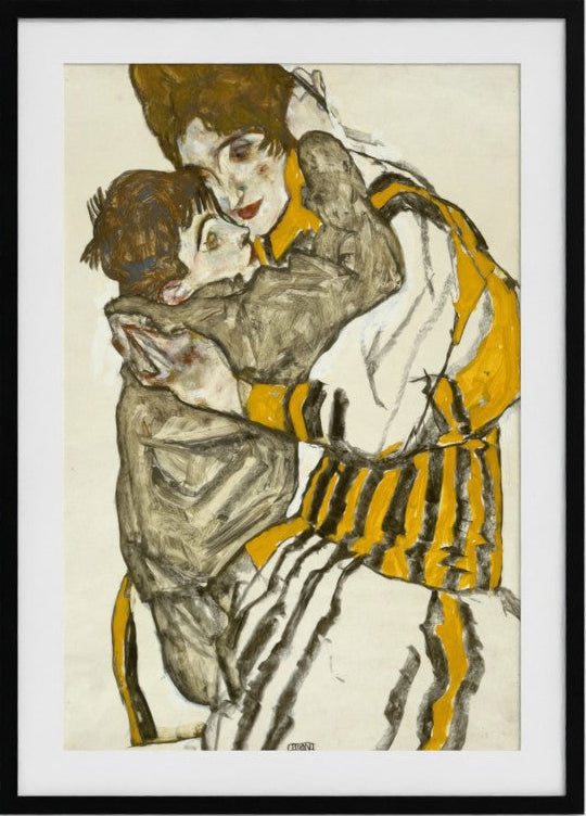 Schiele's Wife with Her Little Nephew | Egon Schiele