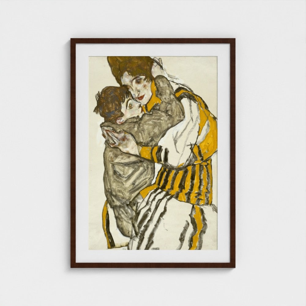 Schiele's Wife with Her Little Nephew | Egon Schiele
