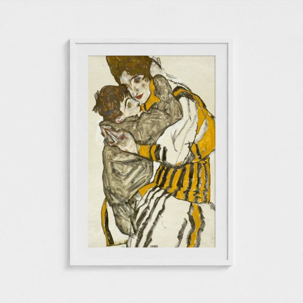 Schiele's Wife with Her Little Nephew | Egon Schiele