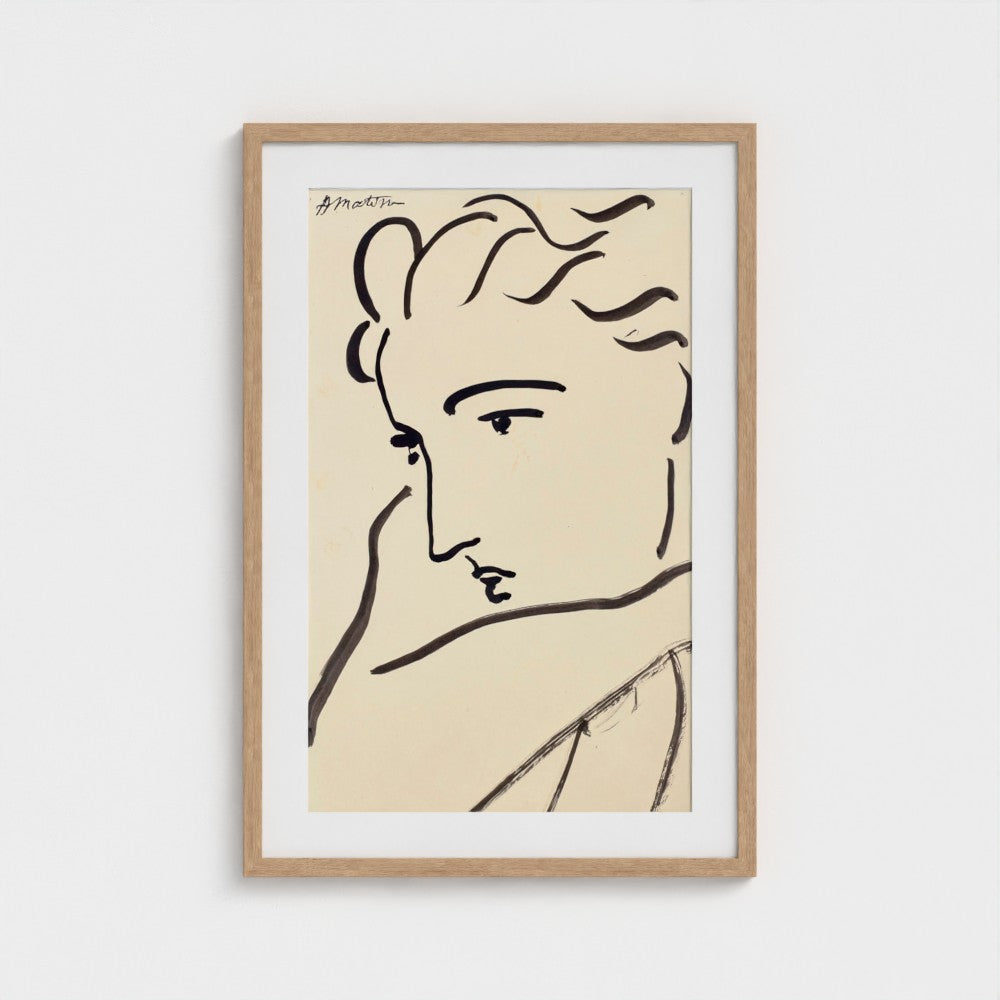 Profil de femme | Henri Matisse
