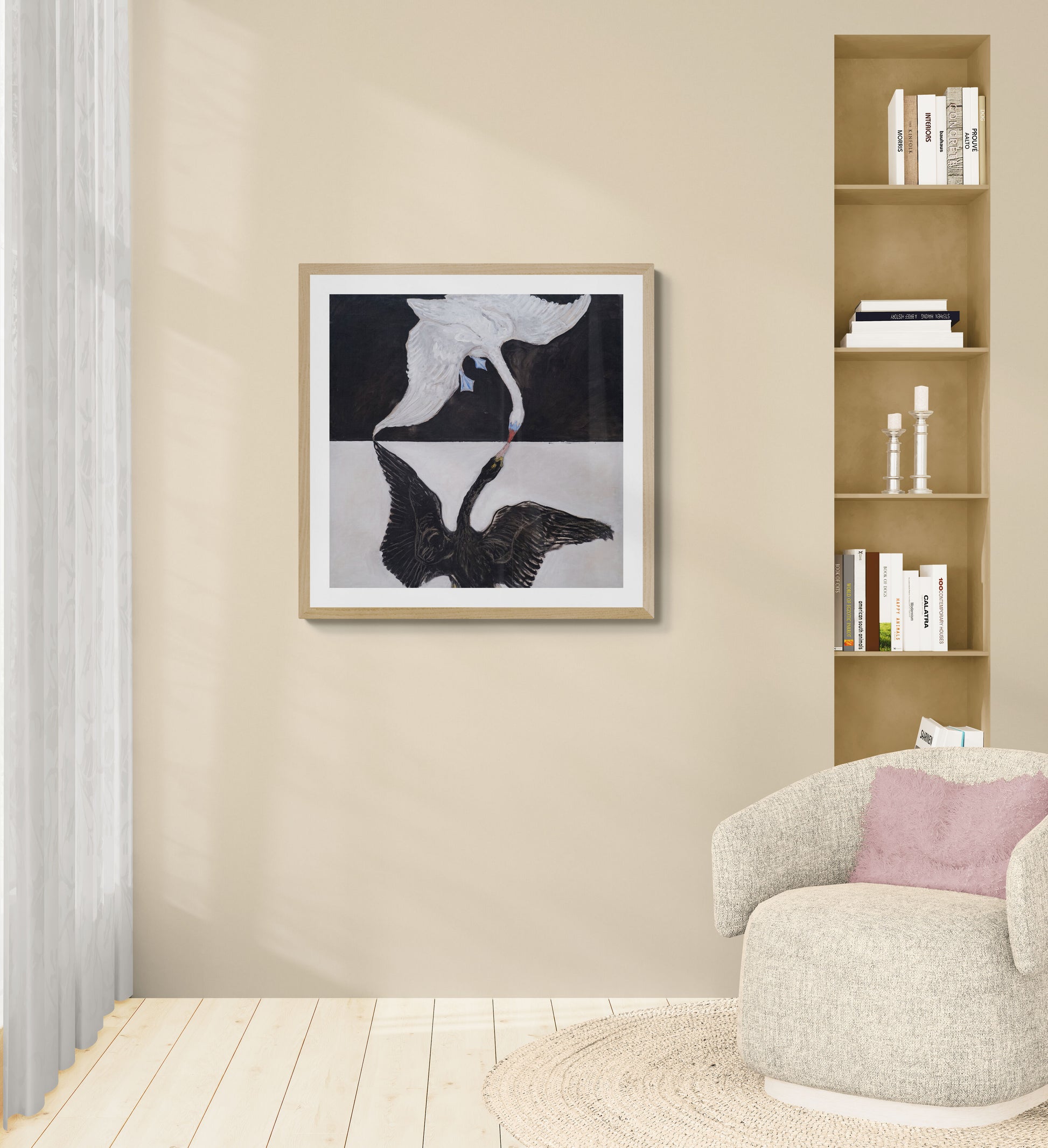 Group IX, SUW, The Swan, No. 1 | Hilma af Klint