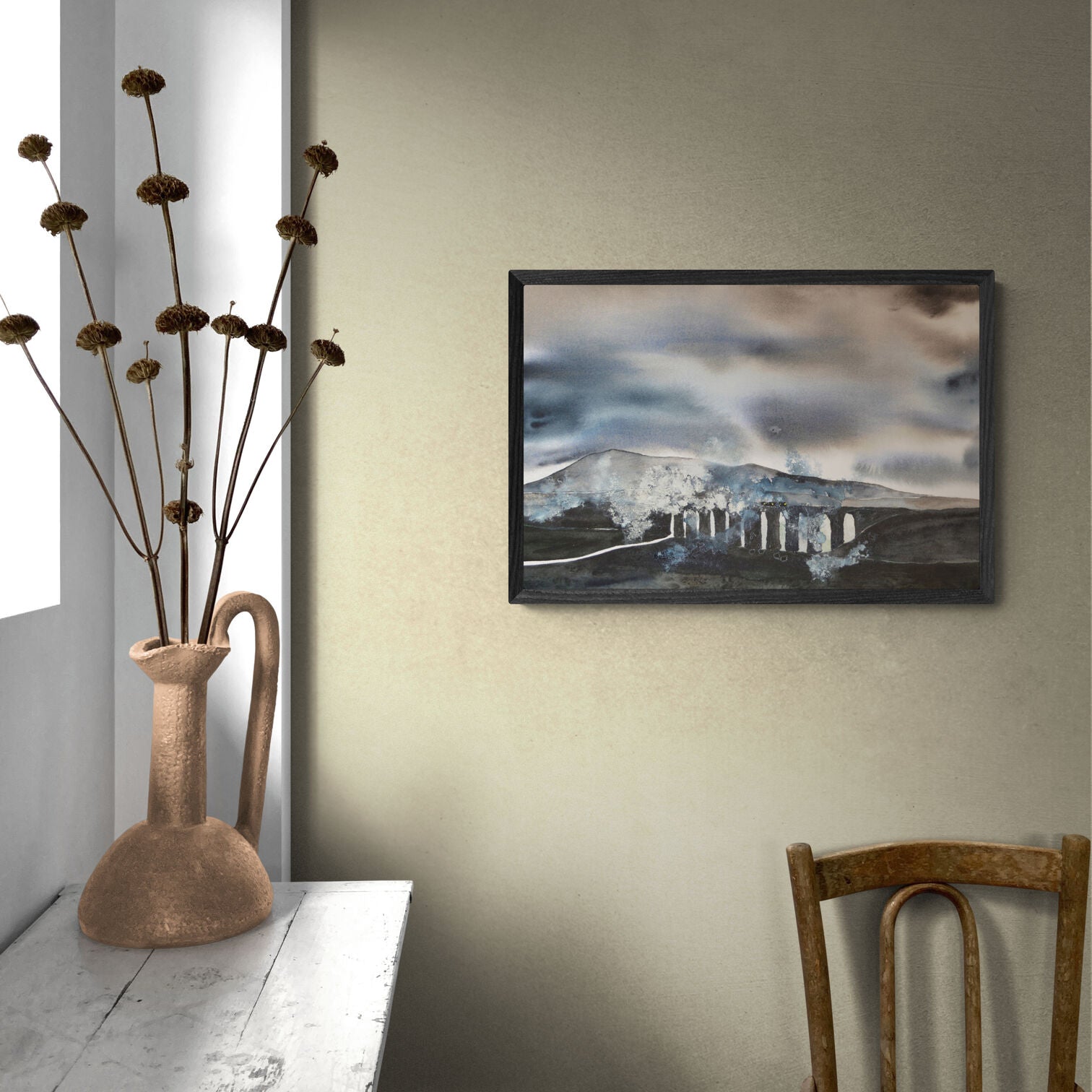 Original artwork | Ribblehead Viaduct | Judith Beeby
